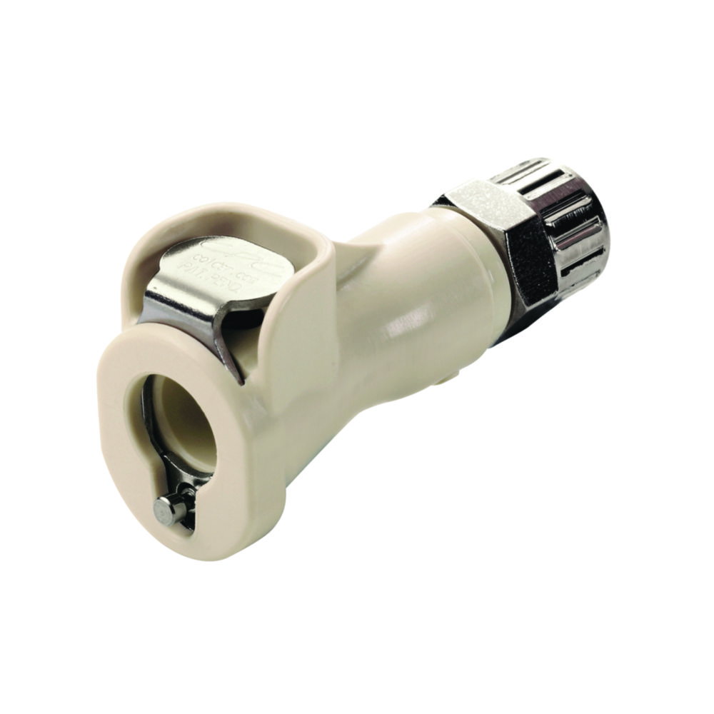 Attacchi rapidi con valvola, serie PLC12, PP