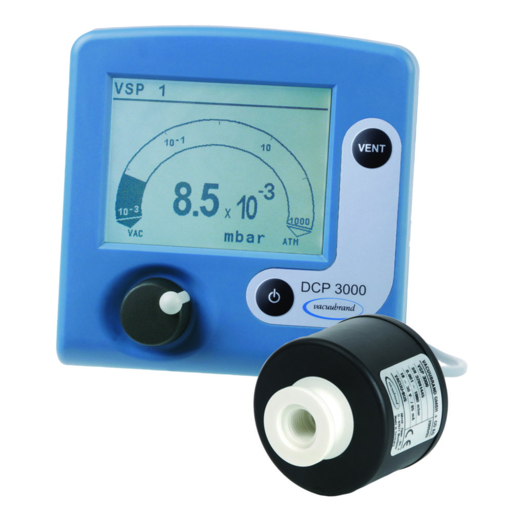 Controllore automatico del vuoto DCP 3000 con sensore Pirani VSP 3000
