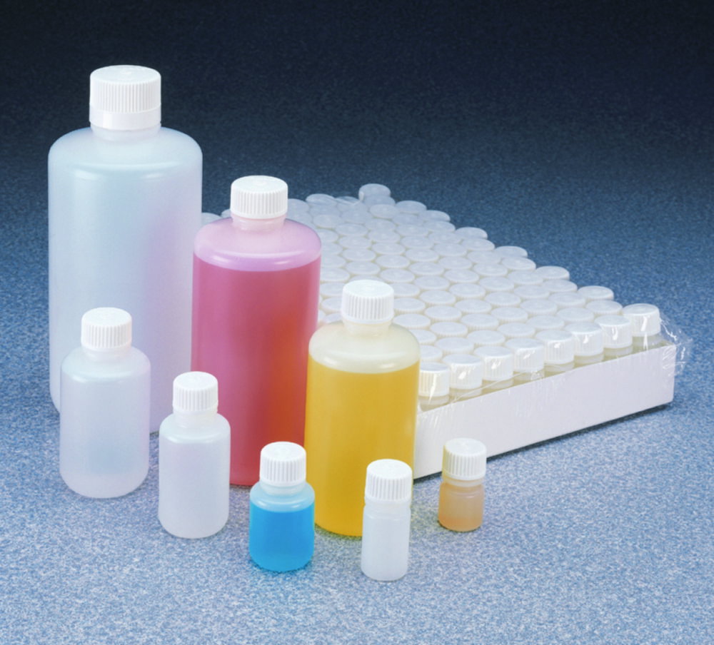 Bottiglie a bocca stretta Nalgene™, HDPE, con chiusura, PP