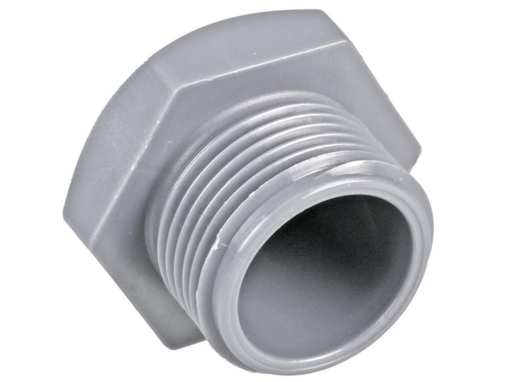 Tappo di chiusura, filettatura esterna in PP, 3/4''.