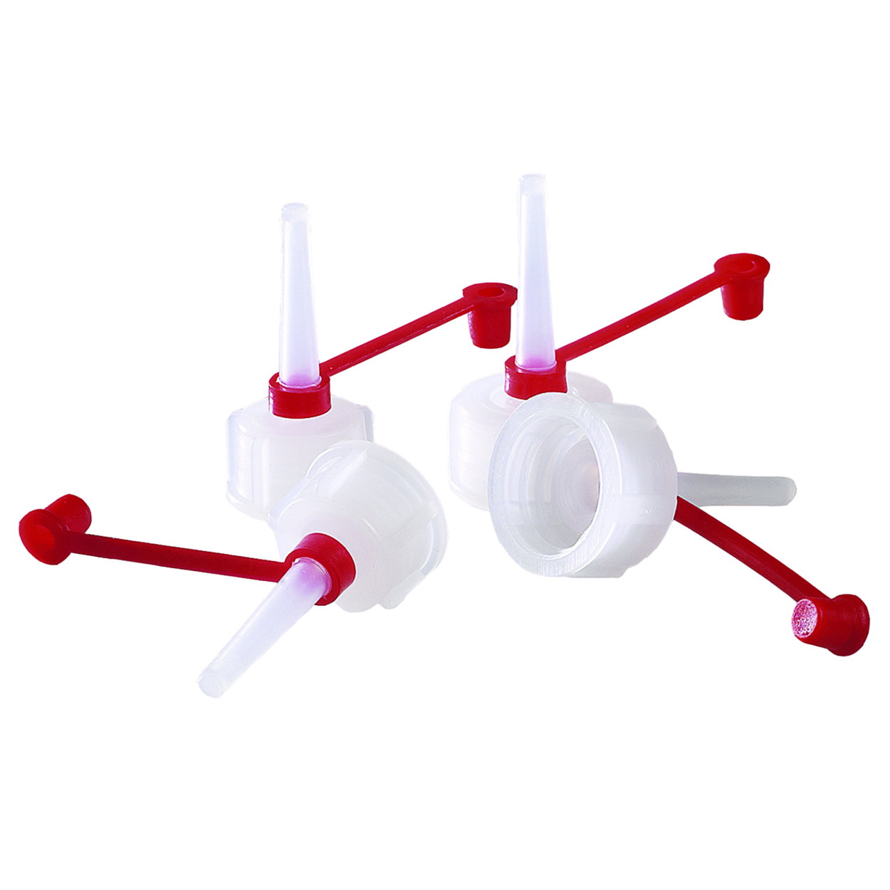 Dropping caps, LDPE