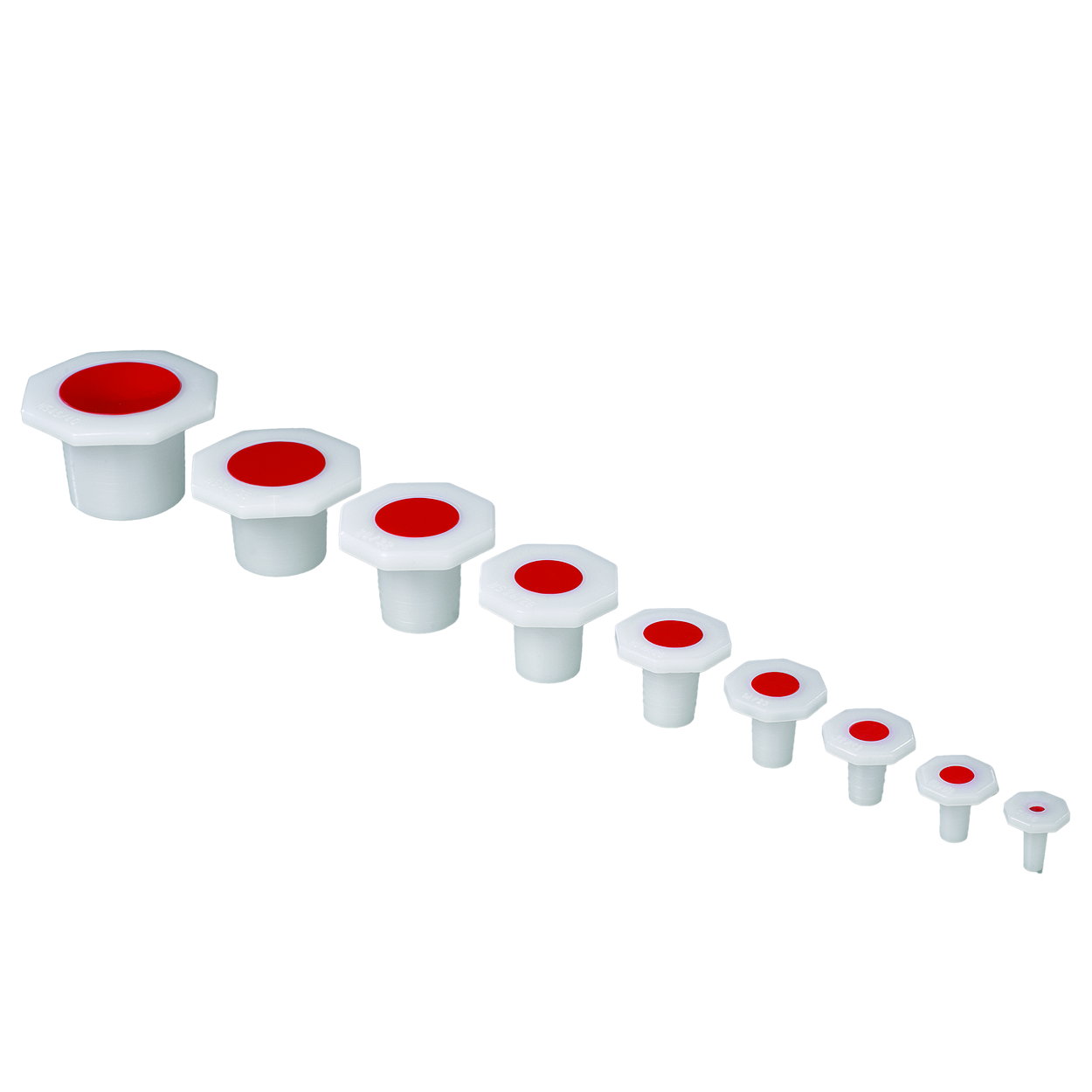 Stoppers, PE, for standard ground joints