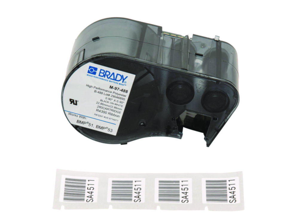 Etichette per stampante di etichette M510, poliestere B-488