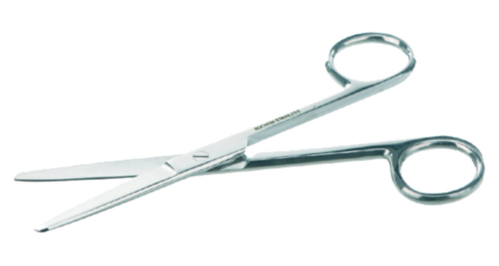 Dressing scissors, stainless steel, straight