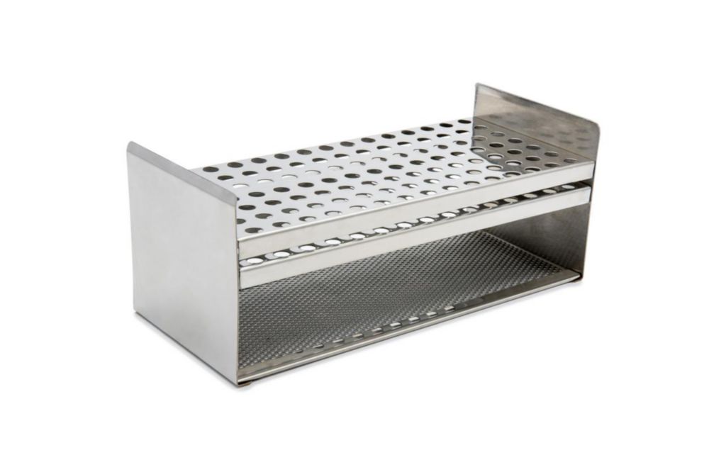 Racks for microcentrifuge tubes for unstirred water baths