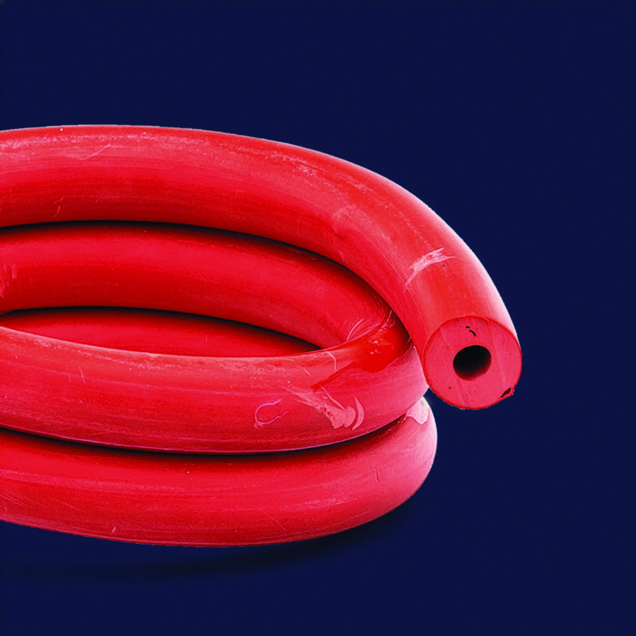 Rubber tubing