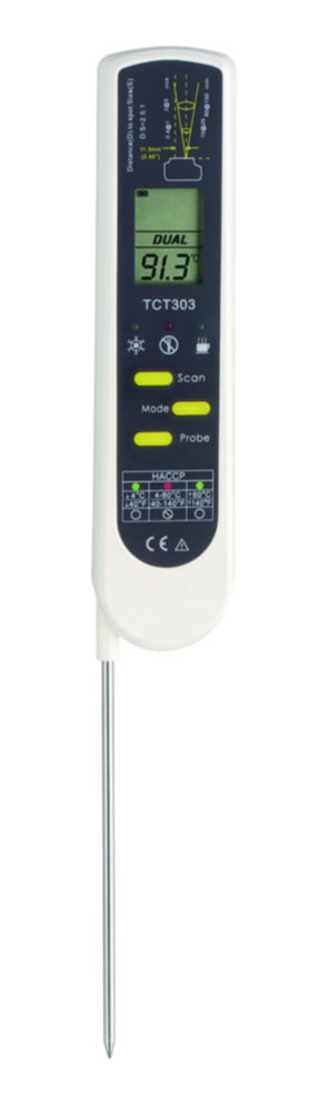 Termometro a infrarossi DualTemp Pro, con sonda a penetrazione