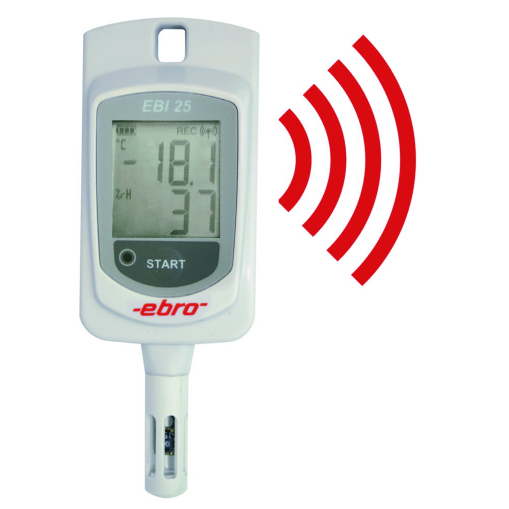 Data logger wireless di temperatura e umidità EBI 25-TH