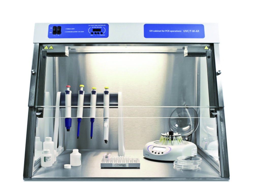 UV/PCR cabinets UVT-B-AR / UVT-S-AR / UVC/T-M-AR
