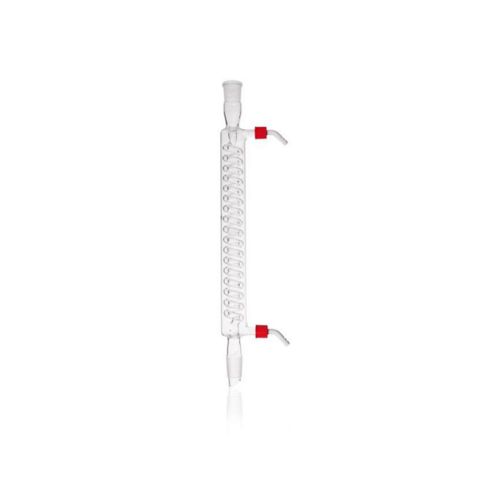 Spiral condensers, DURAN®, with plastic olives