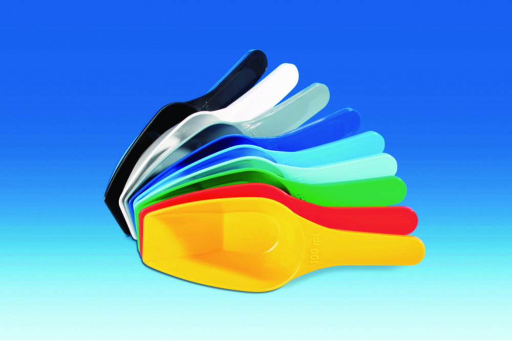 Measuring scoops, PP, coloured