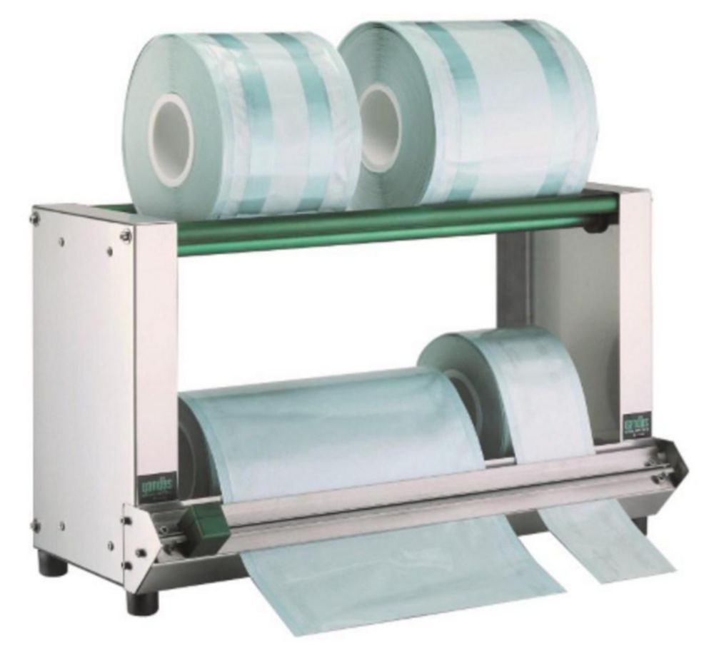 Roll holder, 2 levels with cutting system