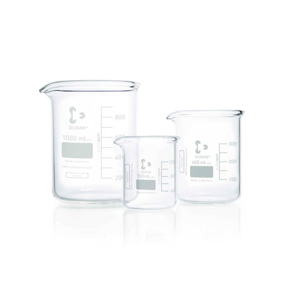 Beakers Super Duty, DURAN®,  low form