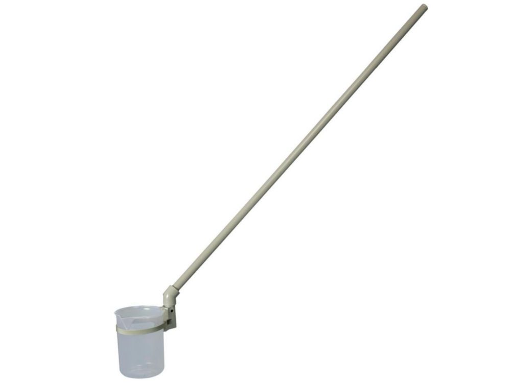 Chemistry scoop, PP, with rod handle