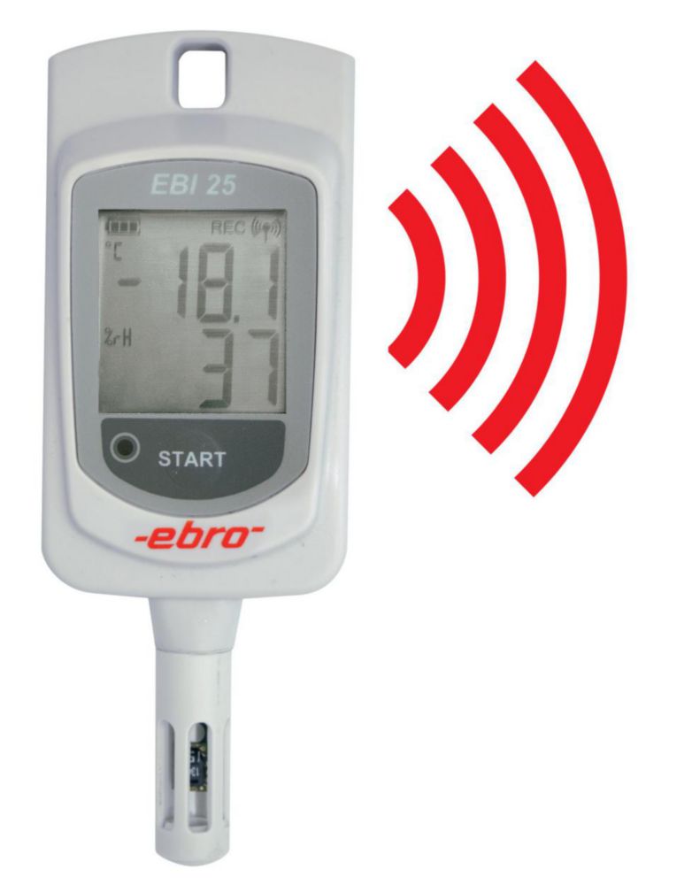 Data logger wireless di temperatura e umidità EBI 25-TH
