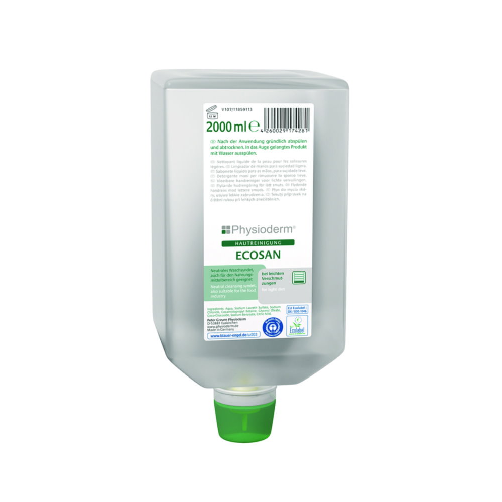 Cleansing lotion ECOSAN®, vario bottle