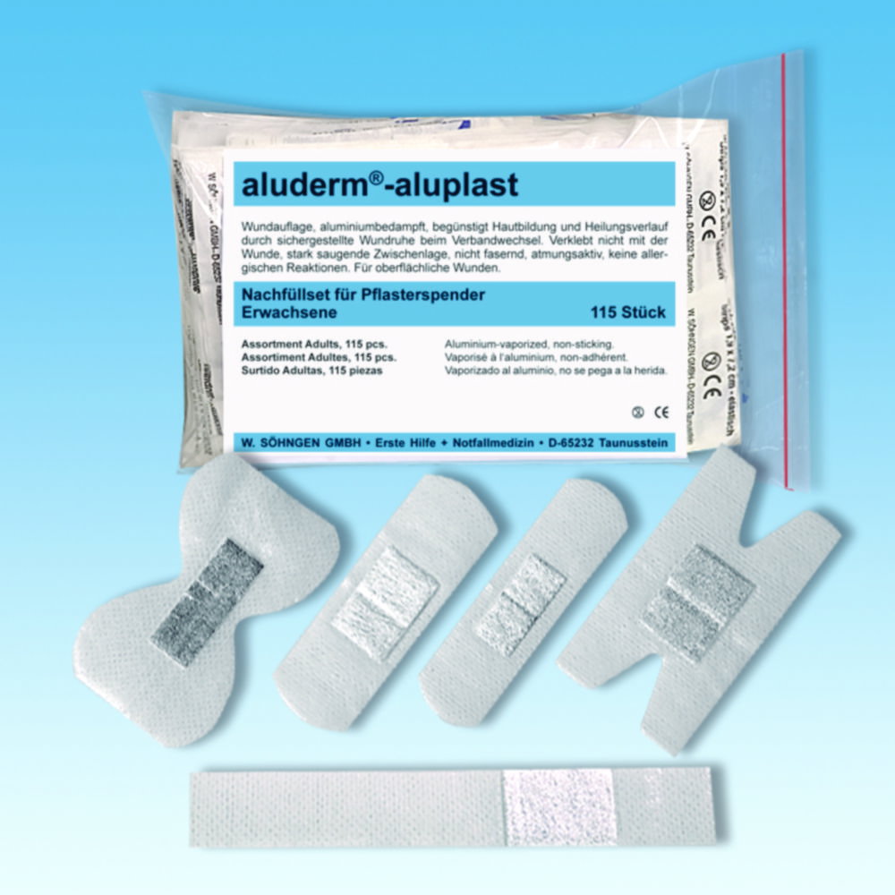 Set di ricarica per dispenser di gesso aluderm®-aluplast