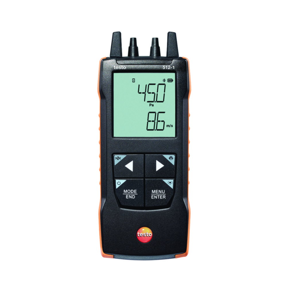 Differential pressure measuring instrument testo 512-1
