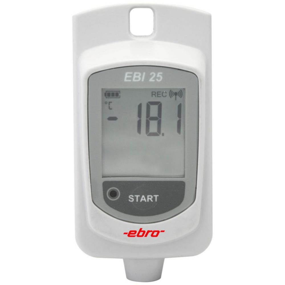 Data loggers temperatura wireless con sensore di temperatura NTC interno EBI 25-T