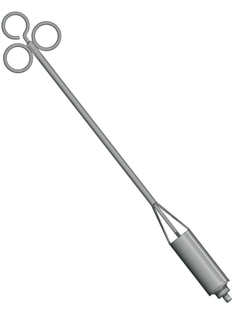 Campionatore per liquidi, funzionamento ad una mano, acciaio inossidabile V4A (1.4404), apertura con il pollice