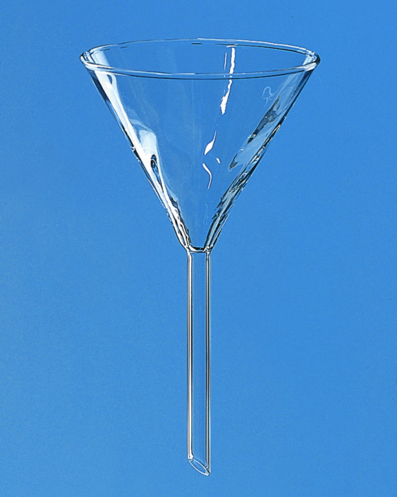 Imbuti, vetro Borosilicato 3.3, interno scanalato