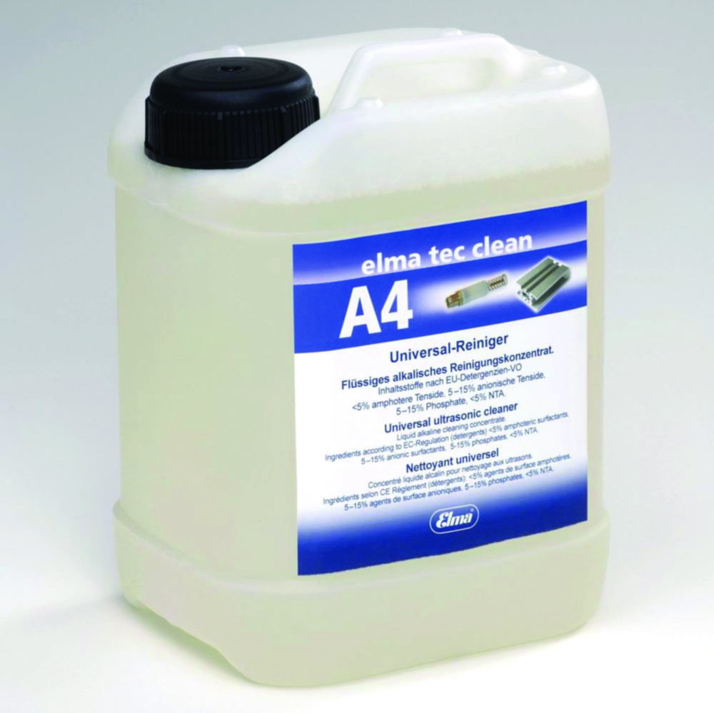 Concentrate for ultrasonic baths elma tec clean A4
