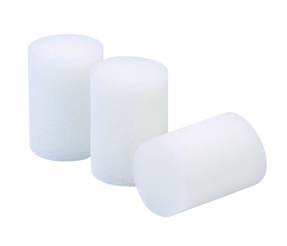 Foam stoppers for Drosophila vials