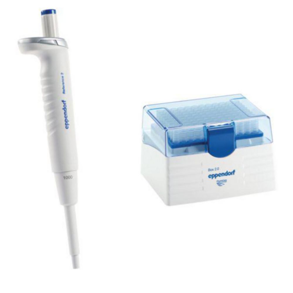 Micropipette a singolo canale Eppendorf Reference® 2 (Prodotto Generico da Laboratorio), volume variabile
