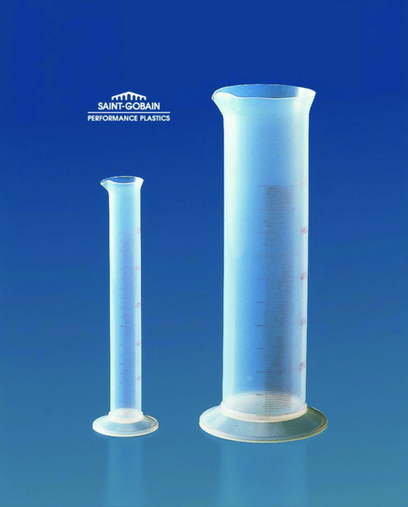 Measuring cylinders, graduated, PFA