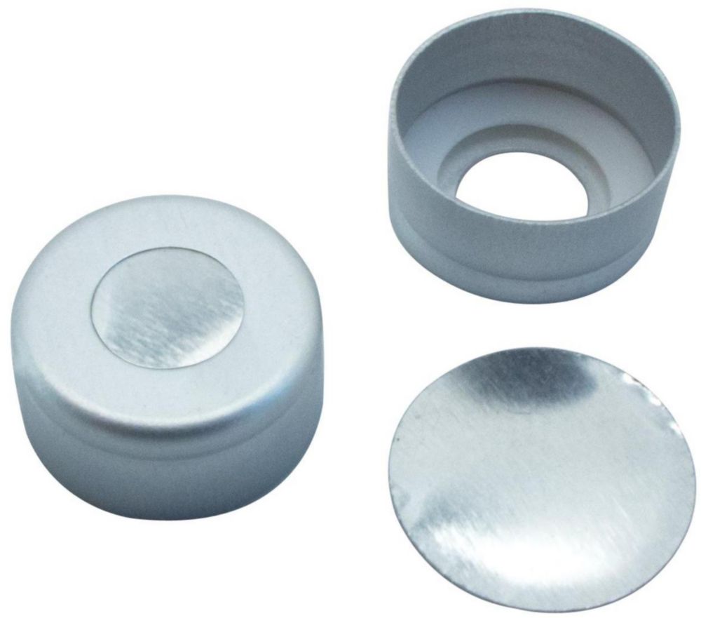 LLG-Aluminium Crimp Seals ND11, ready assembled