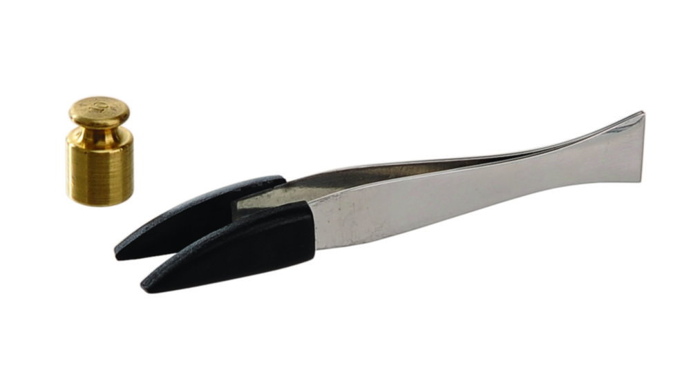 Pinzetta per pesata, acciaio inossidabile 18/10