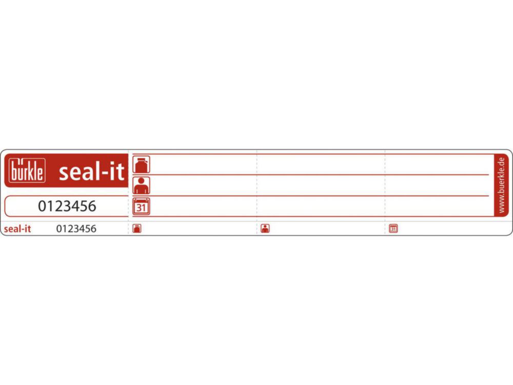 Anti-tamper seal-it, self-adhesive roll