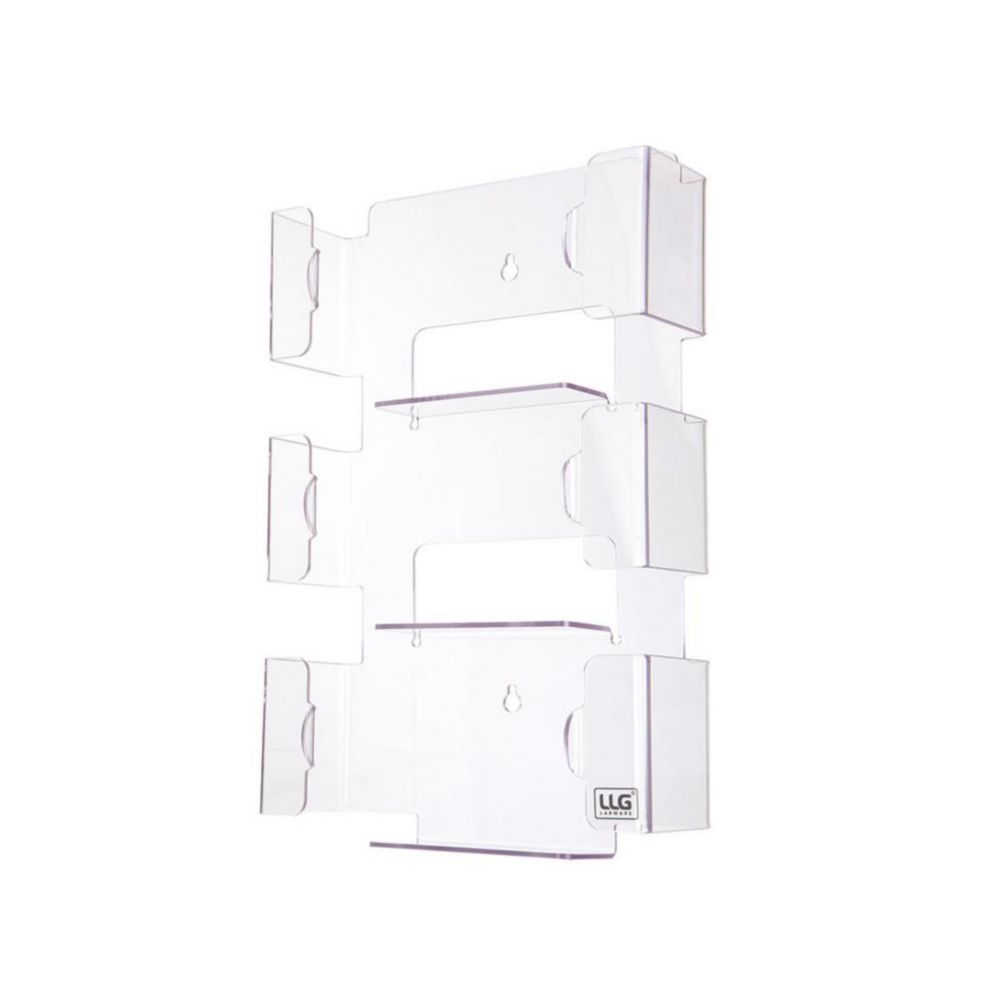 LLG-Glove dispenser for 1 or 3 boxes, acrylic glass