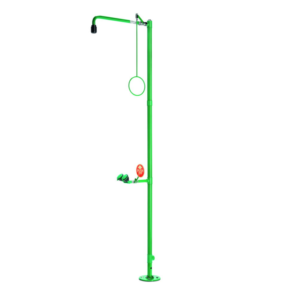 Safety shower combination ClassicLine, free-standing without bowl