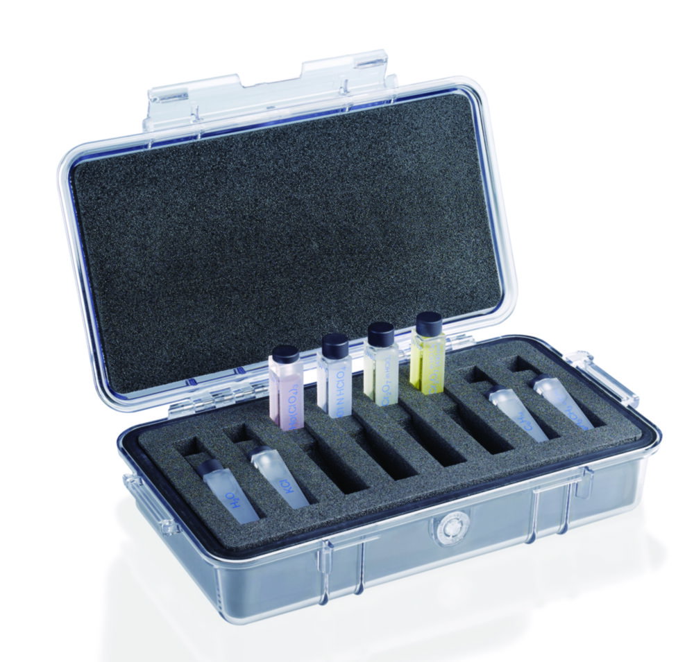 Certified reference materials for qualifying spectrophotometer as a complete set
