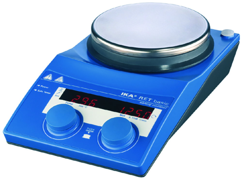 Agitatori magnetici con riscaldamento, RET basic