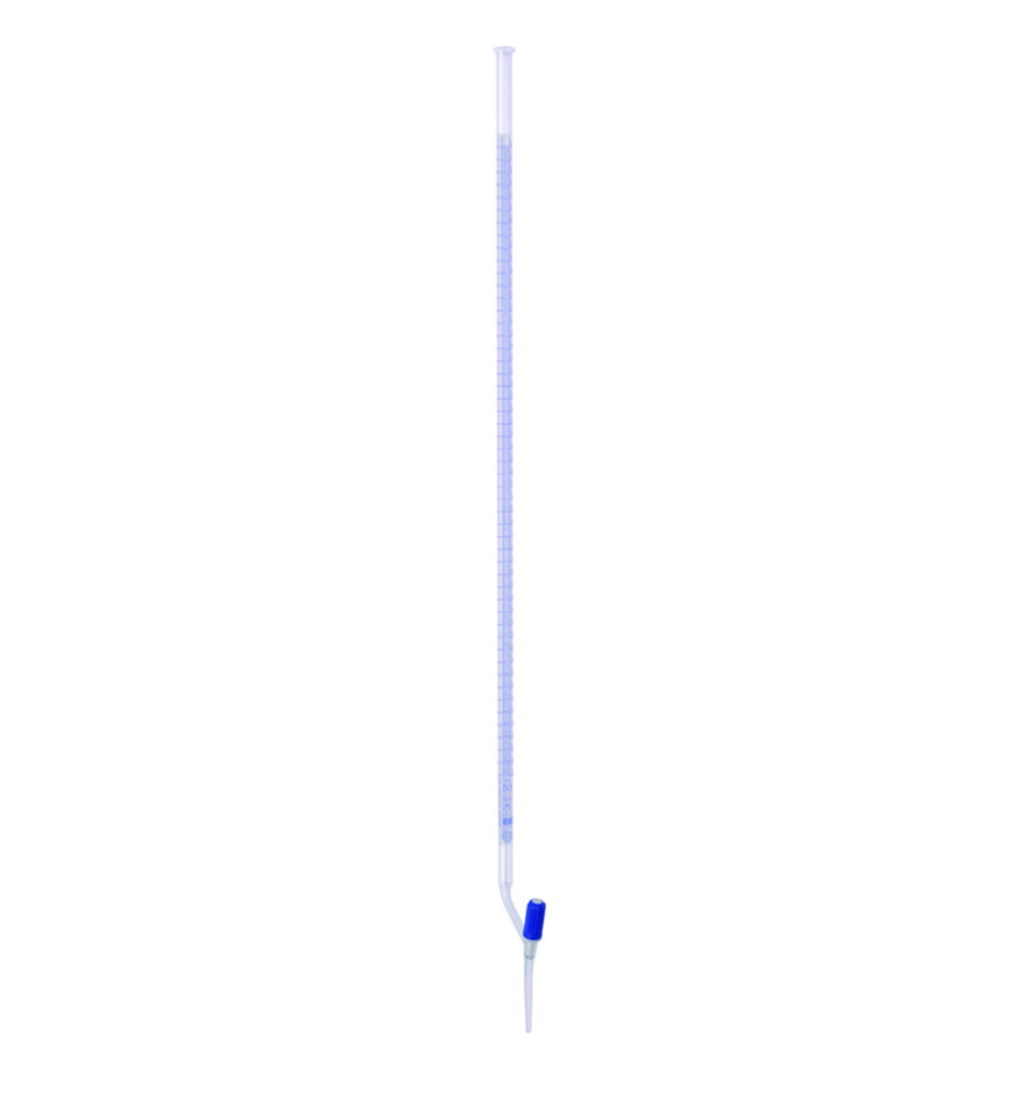 Burette, con rubinetto laterale, DURAN®, classe AS, mandrino in PTFE