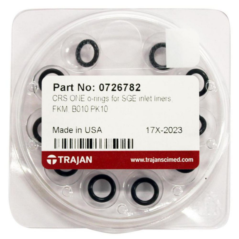 CRS ONE o-ring per inserti SGE, FKM, B010, confezione da 10