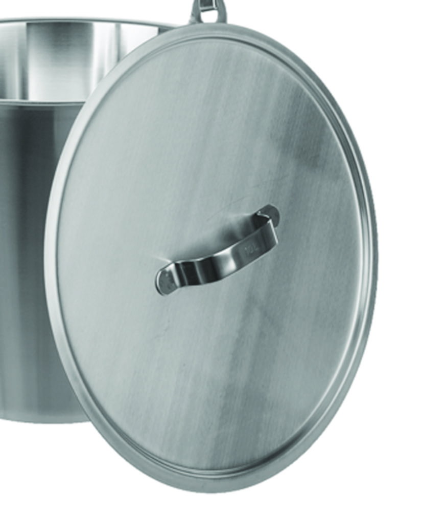 Lids for buckets 18/10 stainless steel