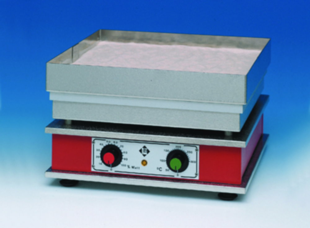 Sand bath ST with performance control, thermostatic controller and connection cable