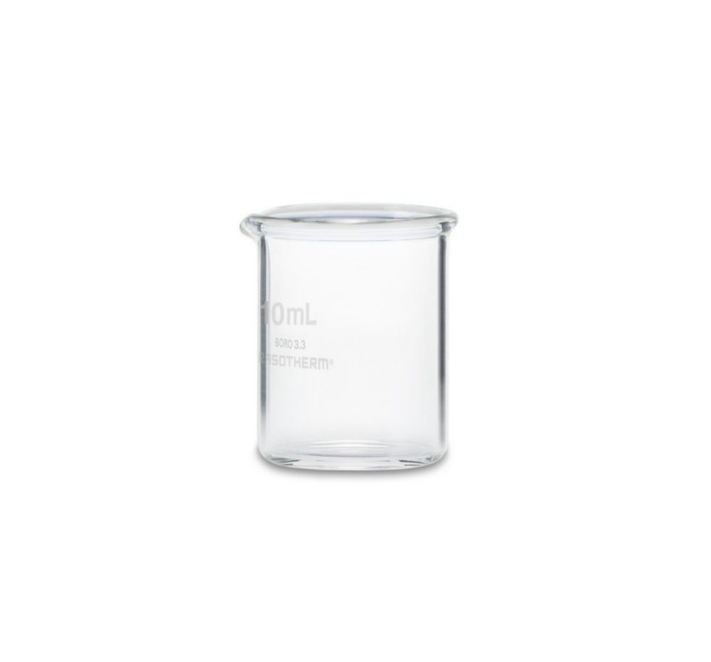 Beakers, vetro Borosilicato 3.3, forma bassa