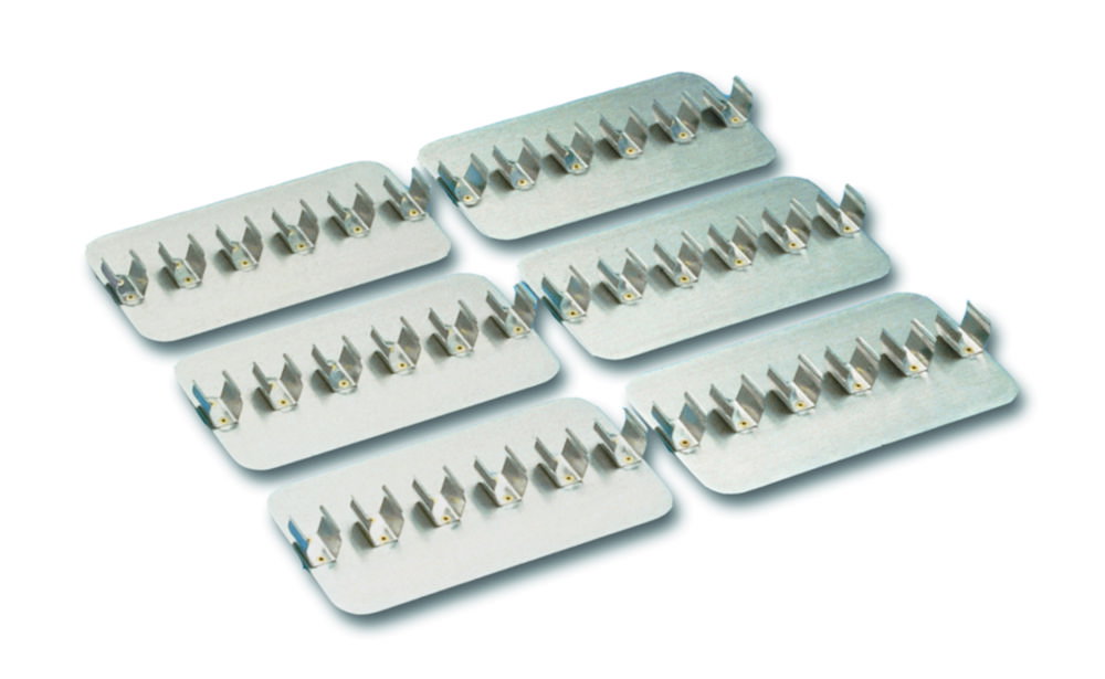 Clip plates for tubes