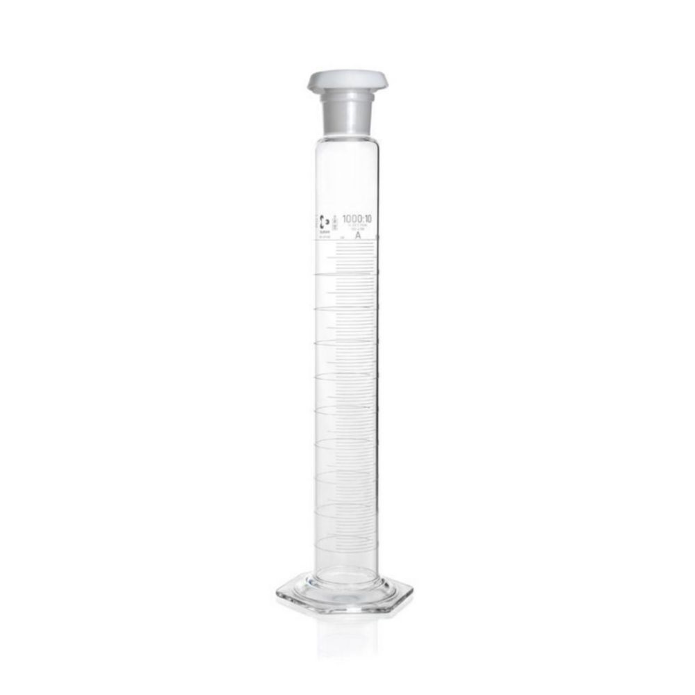 Mixing cylinders DURAN®, tall form, class A, blue graduations