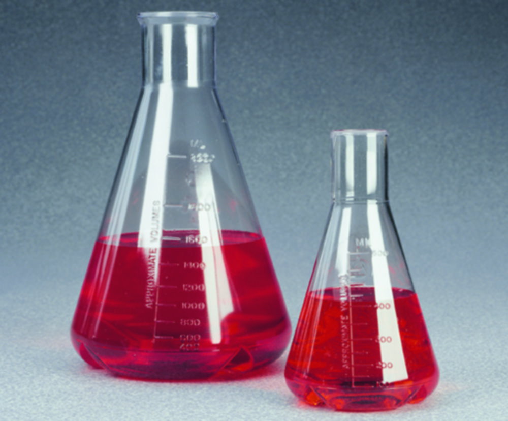 Beute Erlenmeyer con flange, PC