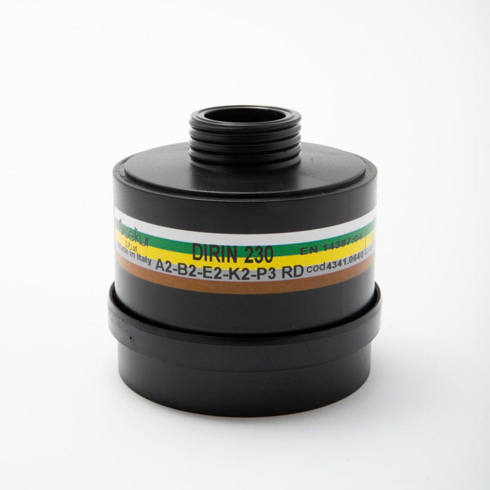 Respiratory filters for masks polimask, DIRIN 230 Series