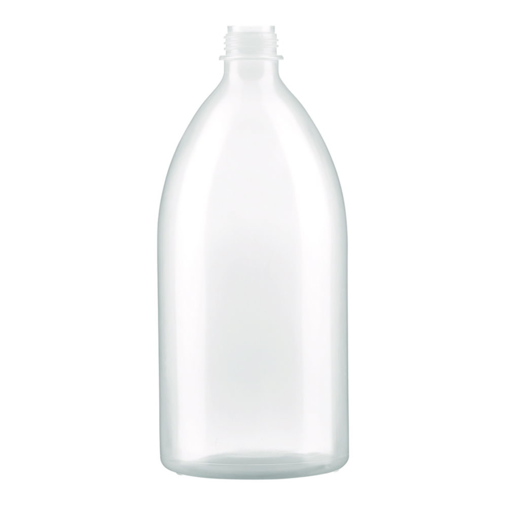Bottiglie a bocca stretta senza chiusura, serie 301, LDPE