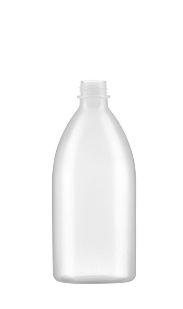 Bottiglie a bocca stretta senza chiusura, serie 301, LDPE