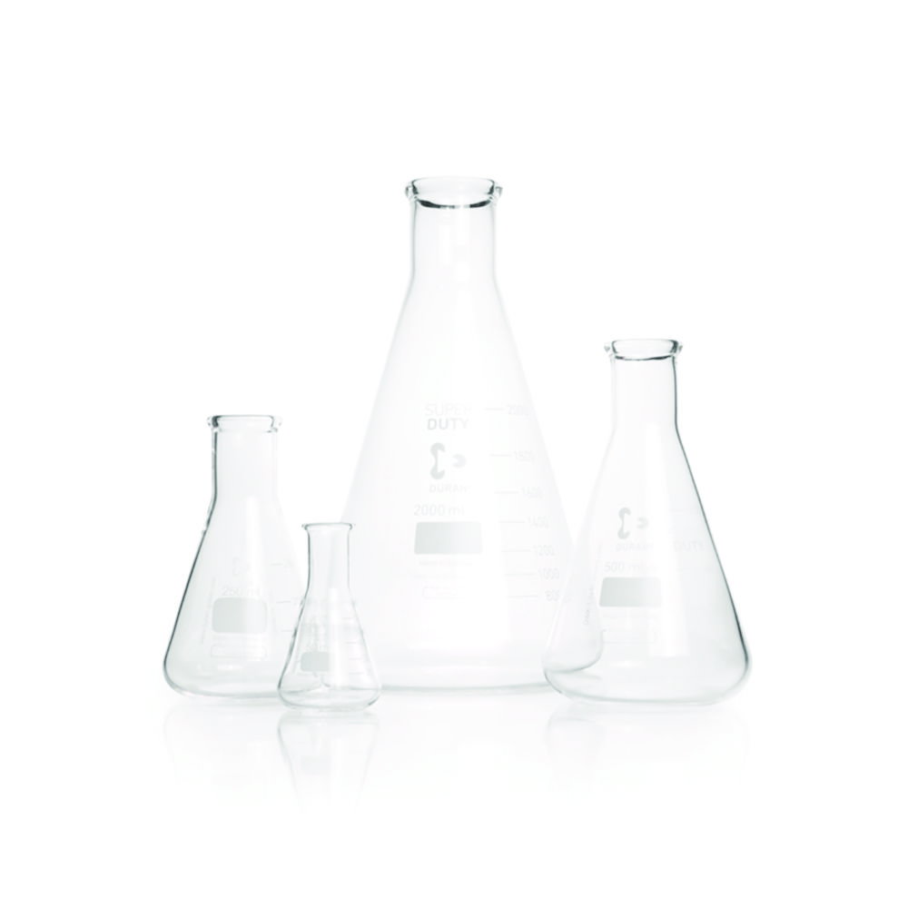 Erlenmeyer flasks, DURAN® Super Duty, narrow neck