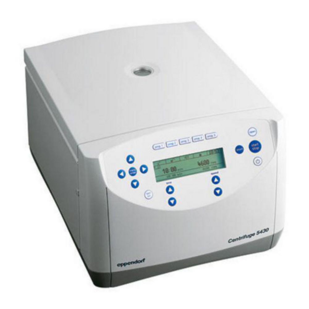 Microcentrifughe 5430 / 5430 R (General Lab Product)) con rotore FA-45-30-11, con tastiera a foglio