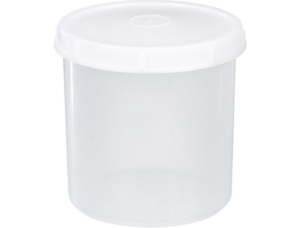 Containers with screw lid, PP